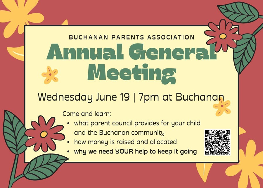 Buchanan AGM Poster June 19 2024 1